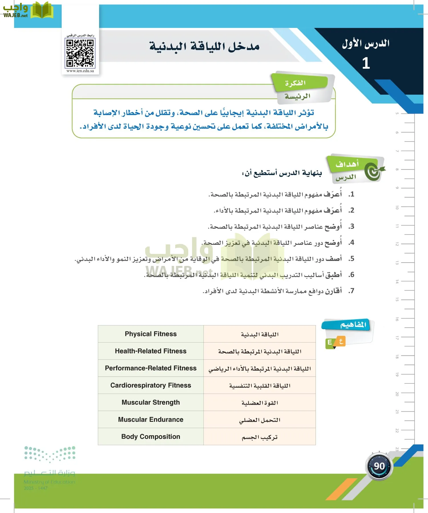 اللياقة والثقافة الصحية page-89