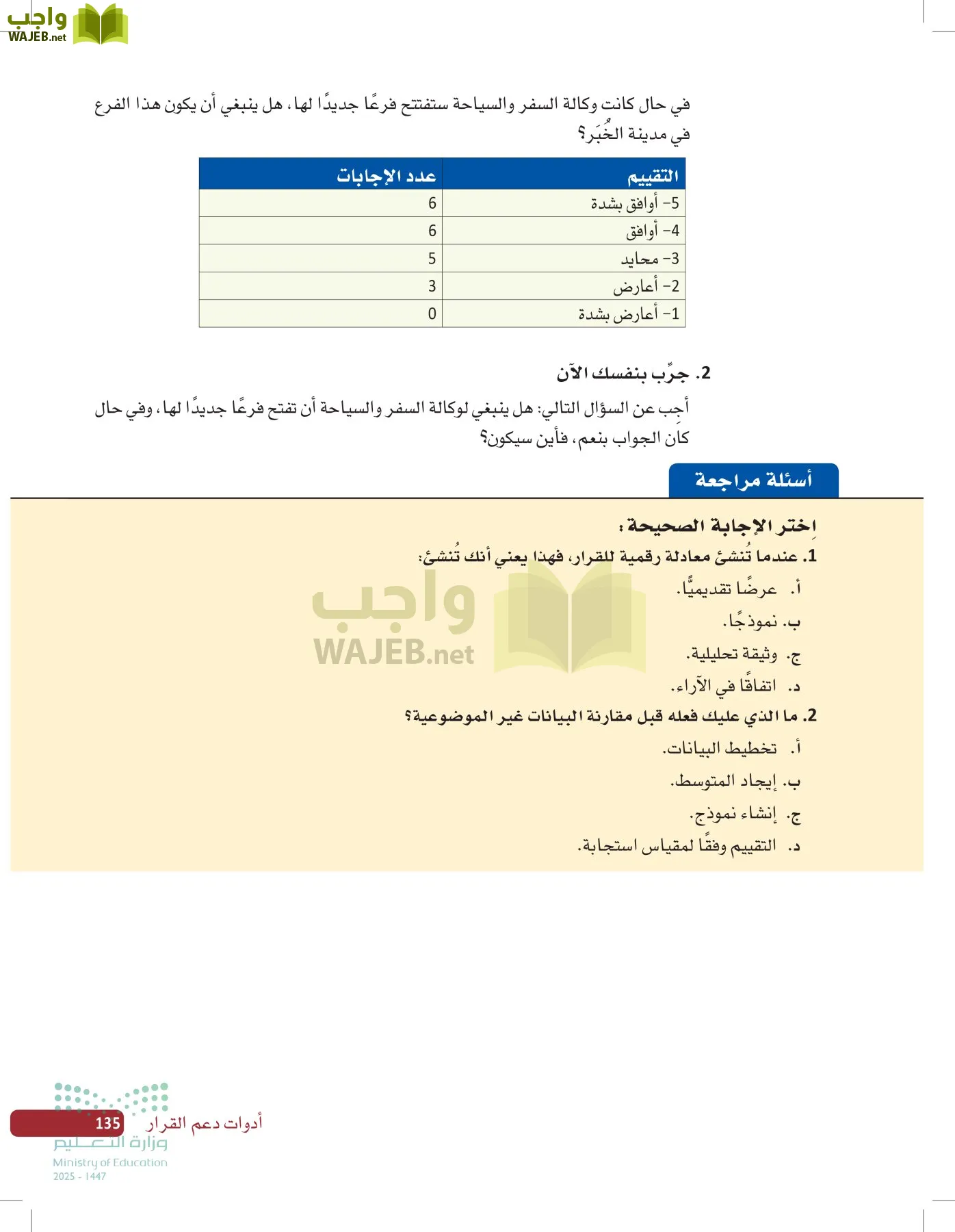 صناعة القرار في الأعمال page-134