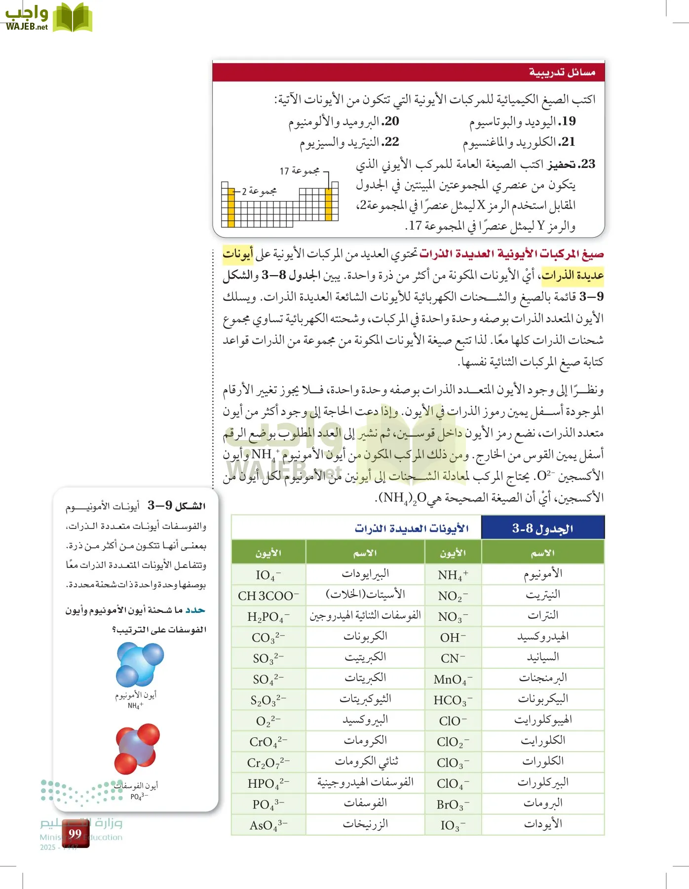 الكيمياء1-2  الفصل الأول page-98