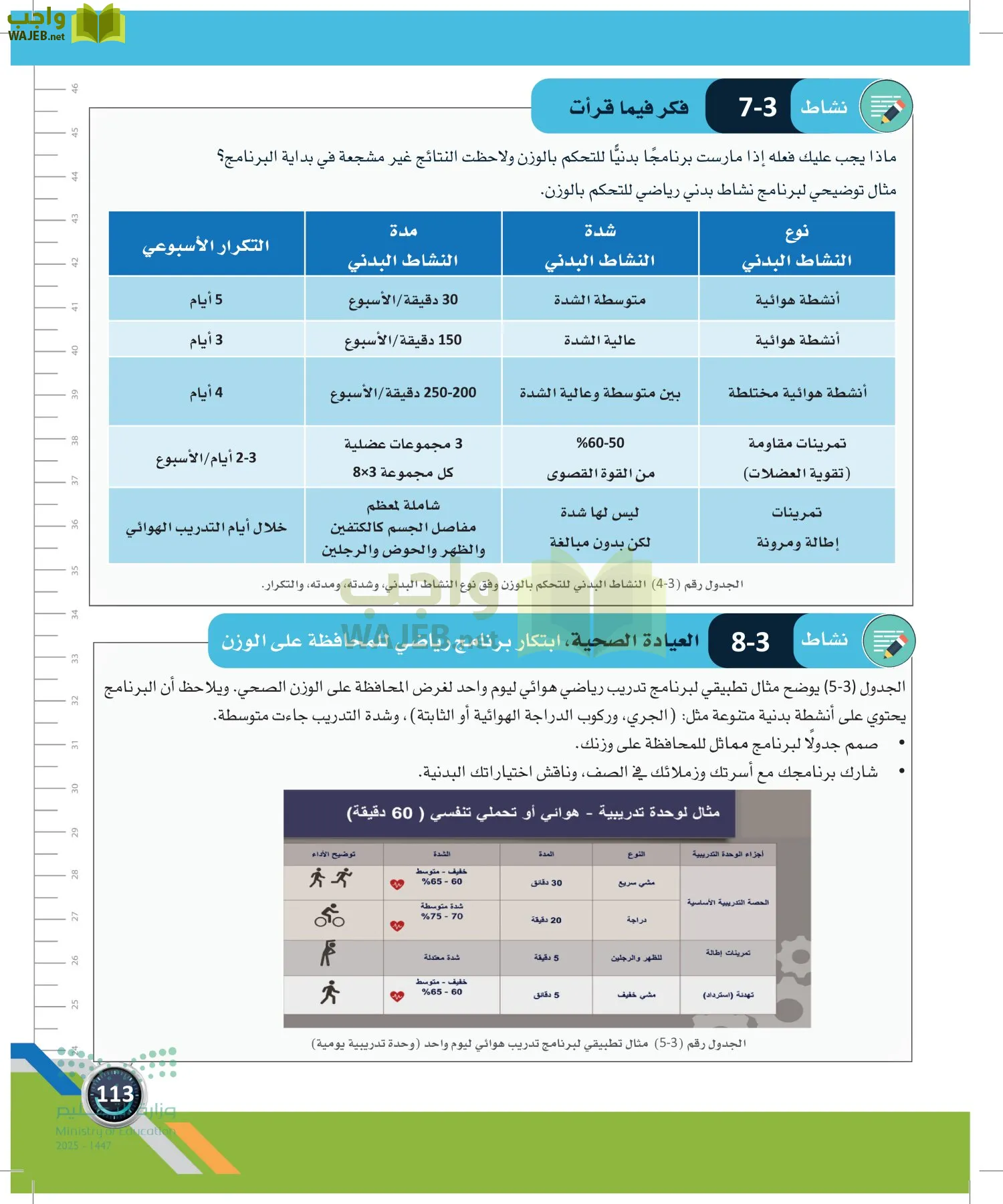 اللياقة والثقافة الصحية page-112