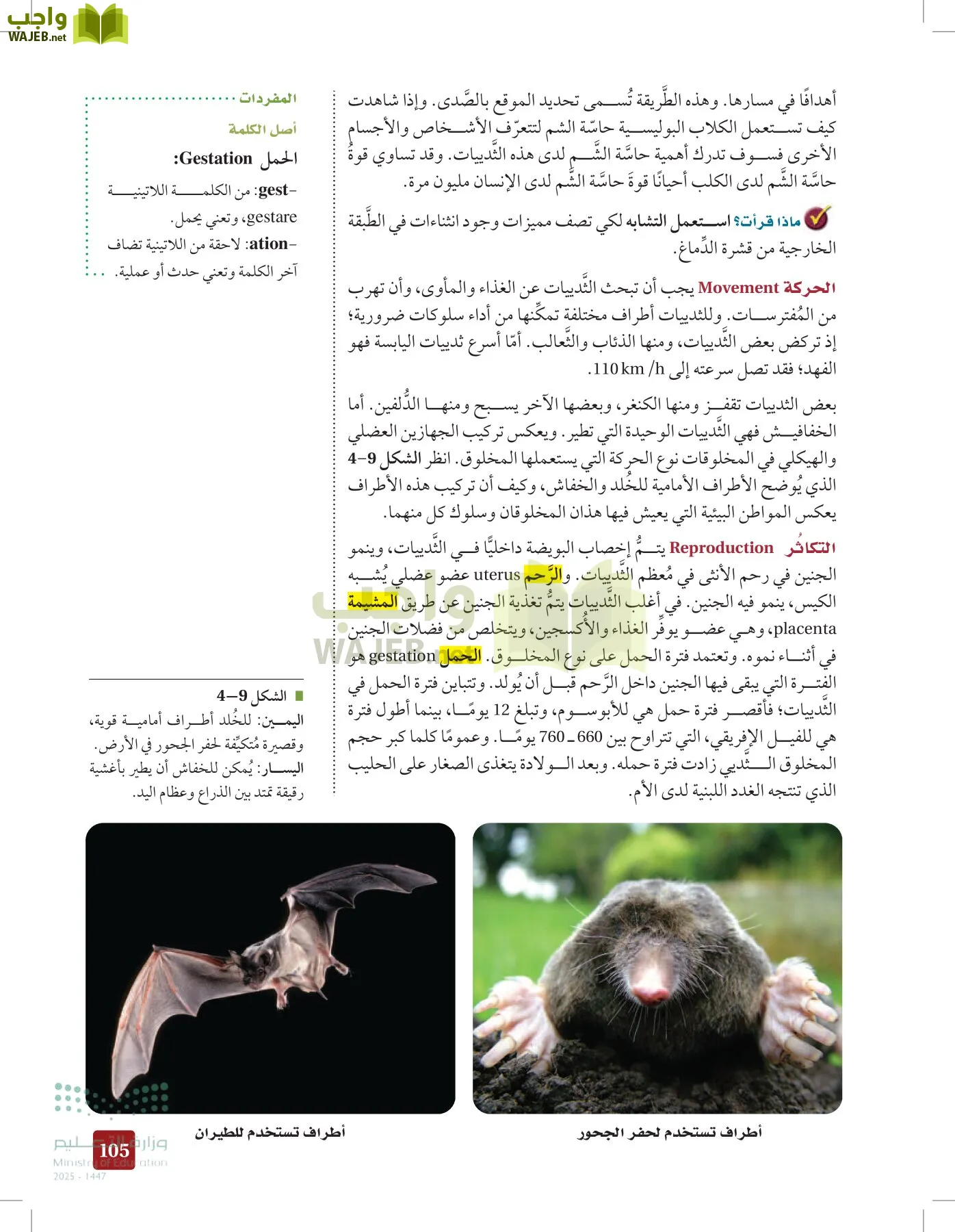 الأحياء 1-2 الفصل الأول page-104