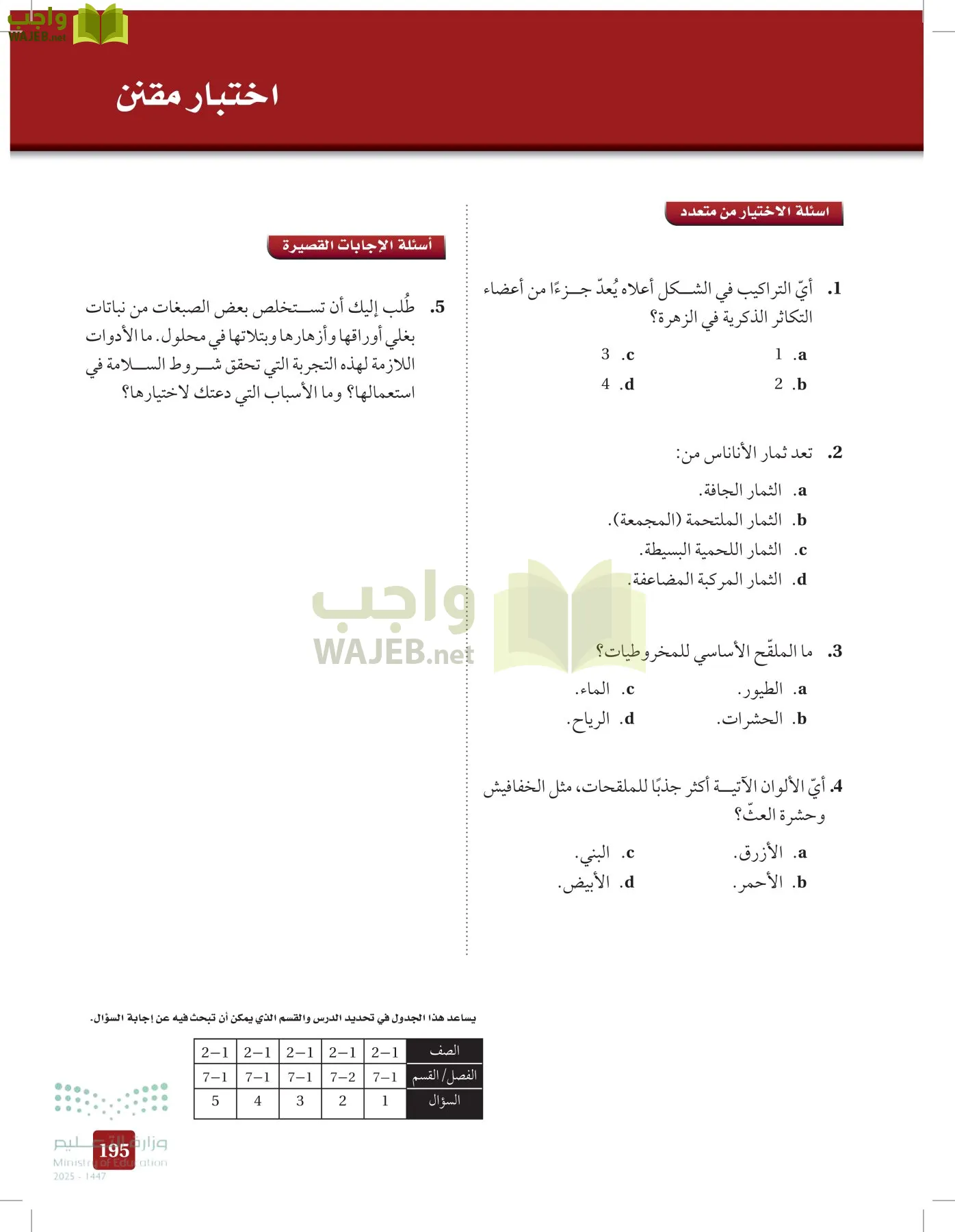 الأحياء 1-2 الفصل الأول page-194