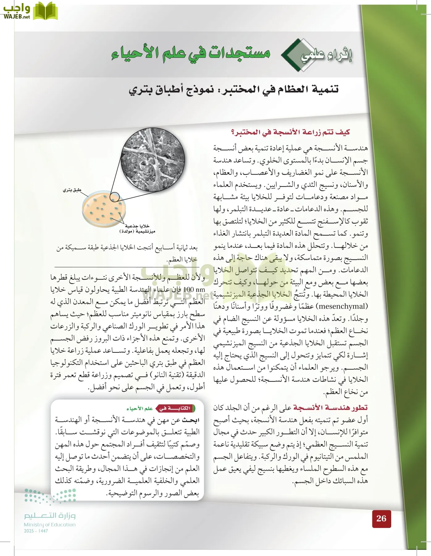 الأحياء 2-2  الفصل الثاني page-25