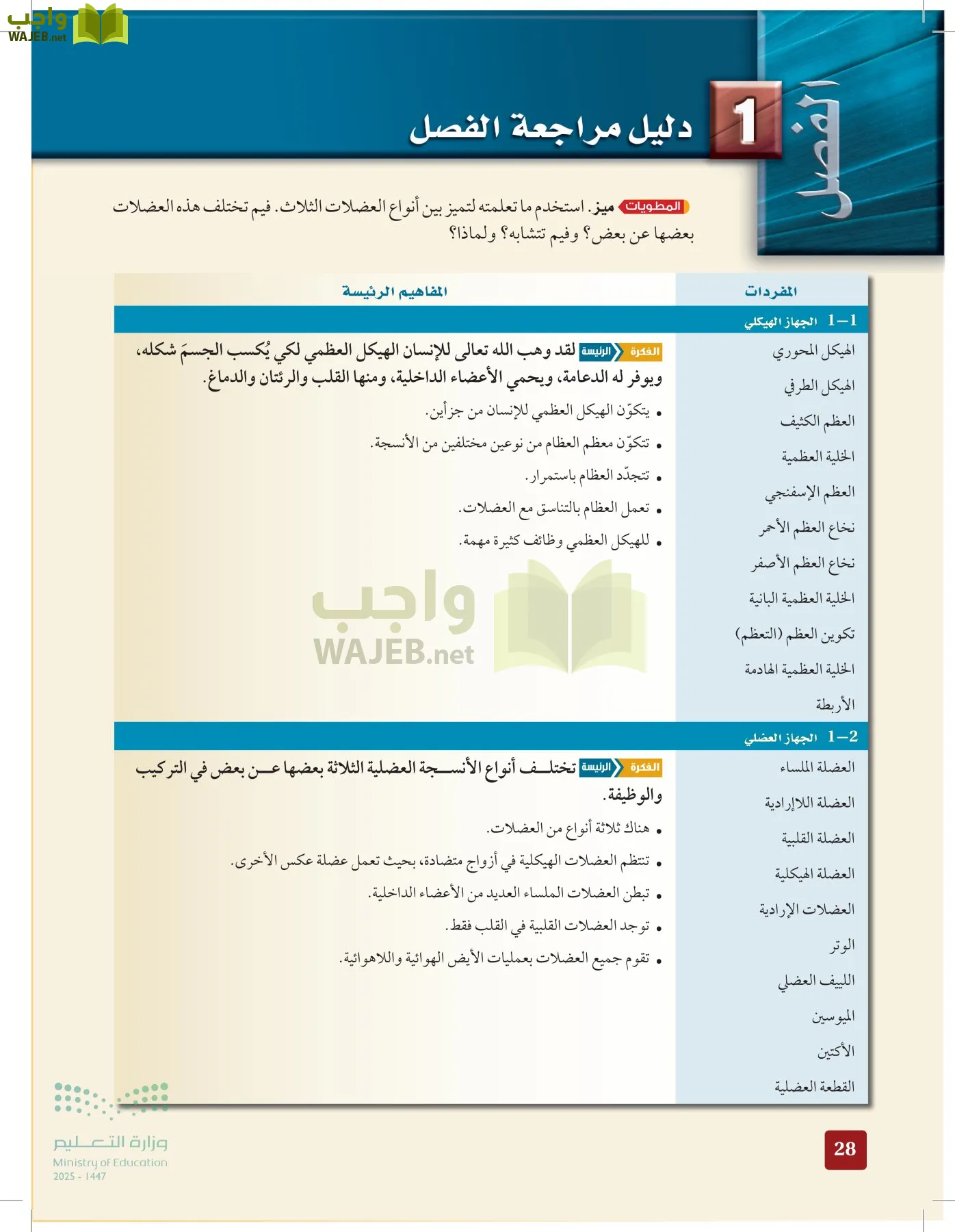 الأحياء 2-2  الفصل الثاني page-27