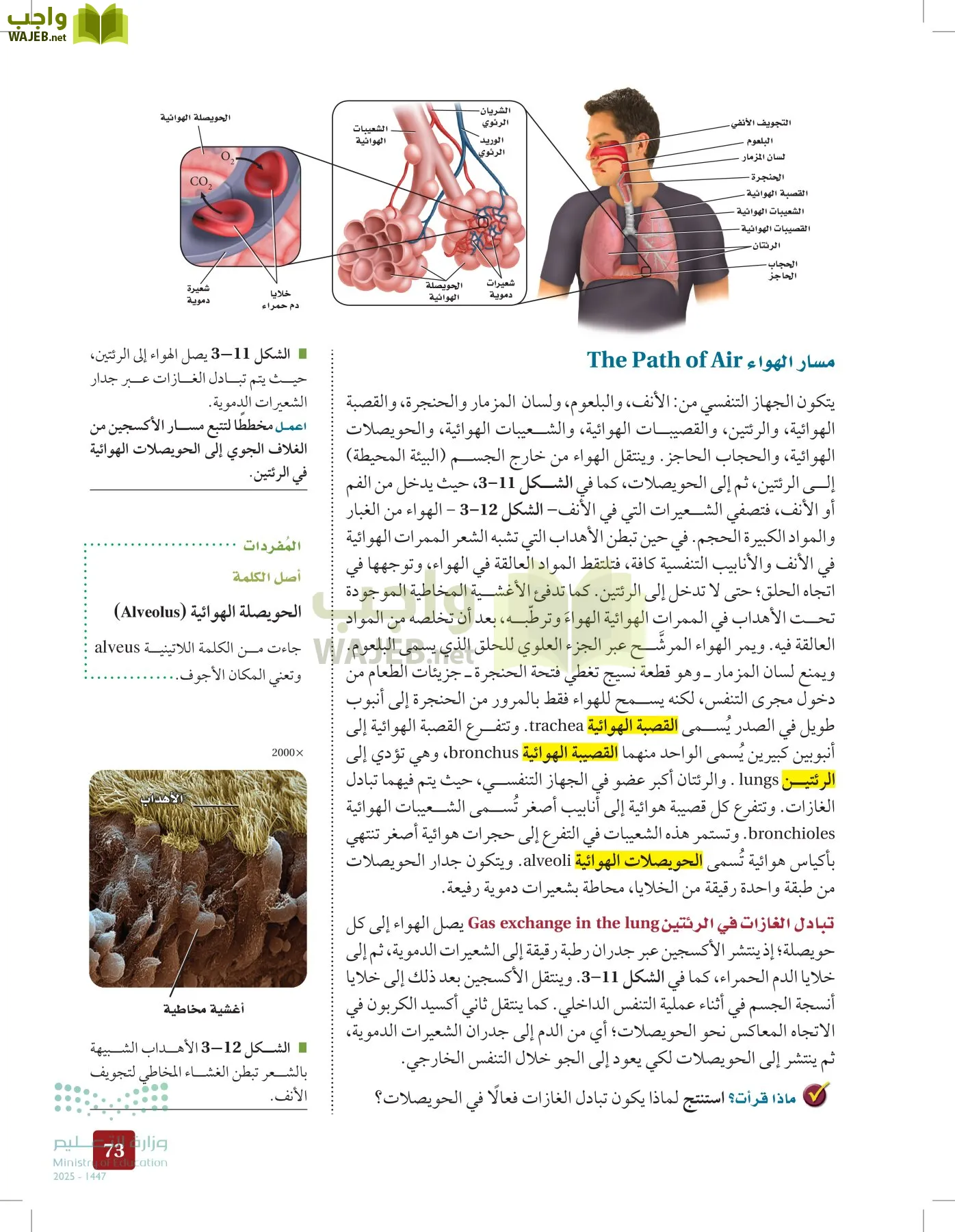 الأحياء 2-2  الفصل الثاني page-72
