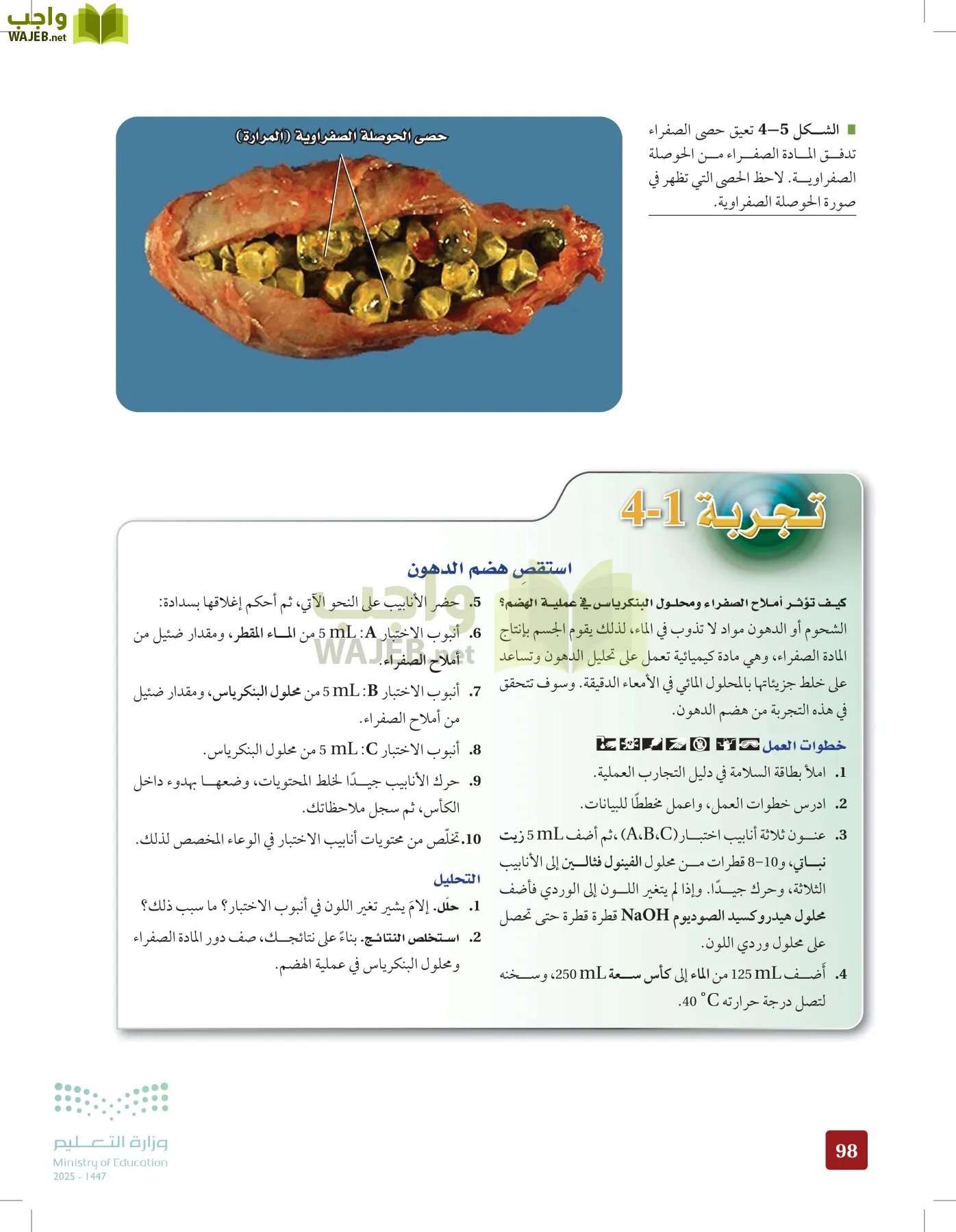 الأحياء 2-2  الفصل الثاني page-97