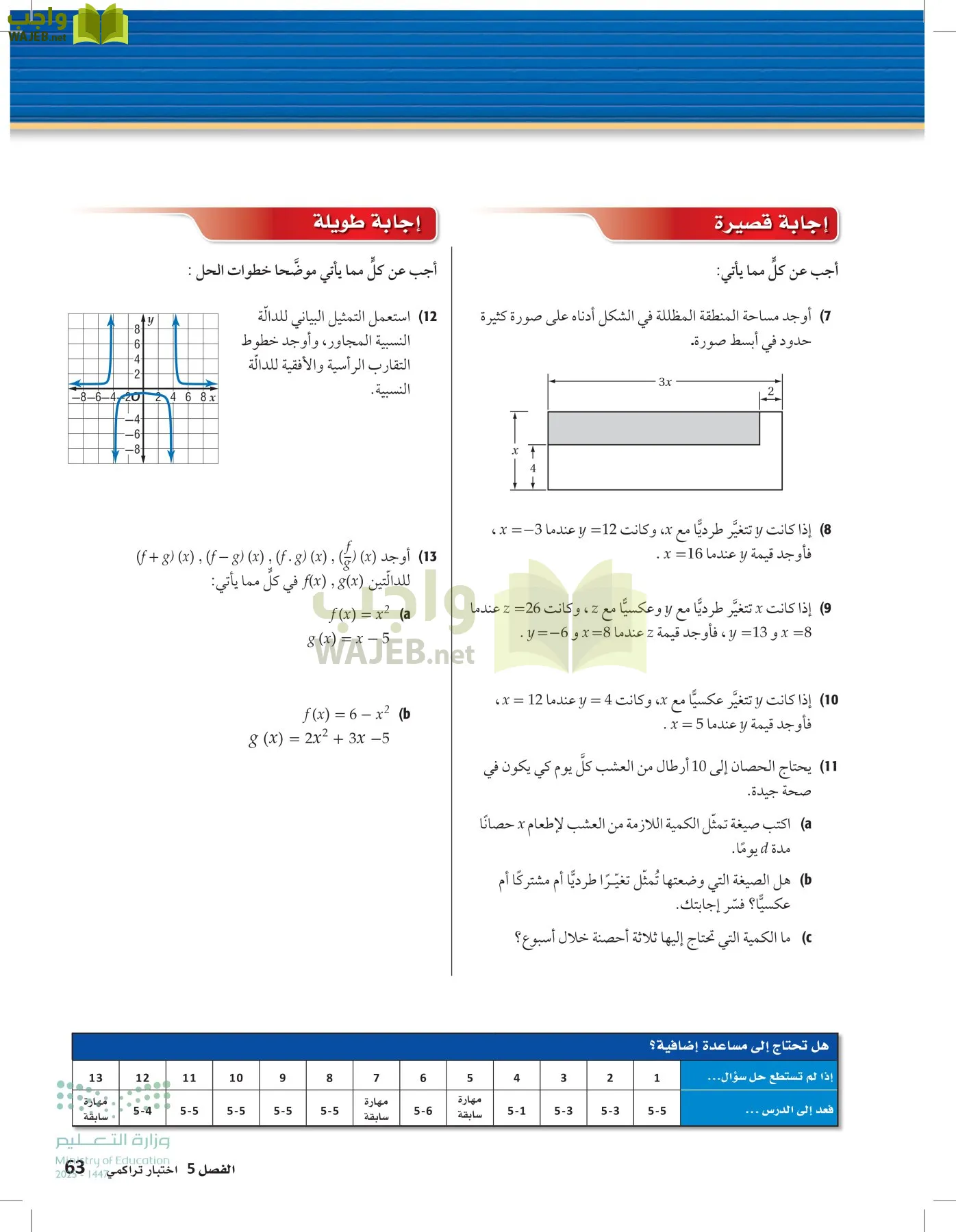 الرياضيات 2-2الفصل الثاني page-62
