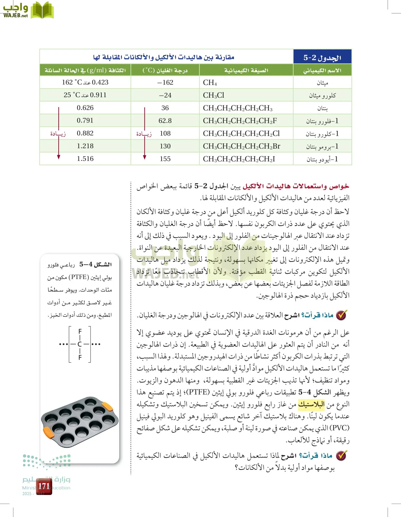 الكيمياء 2-2  الفصل الثاني page-170