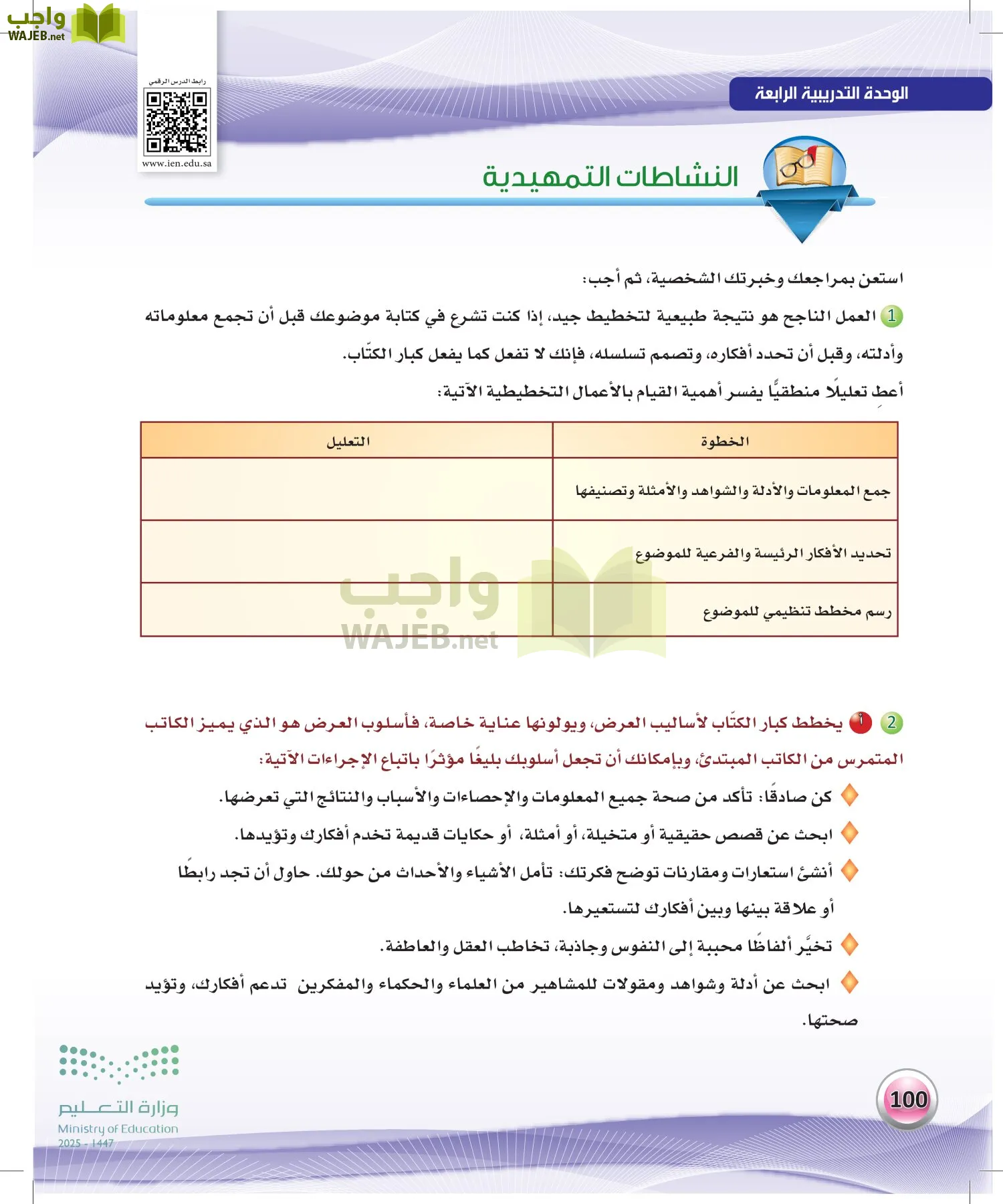 اللغة العربية الكفايات اللغوية2-2 الثاني page-99
