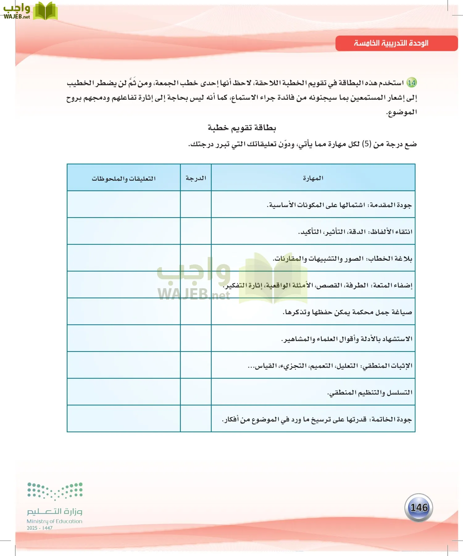 اللغة العربية الكفايات اللغوية2-2 الثاني page-145