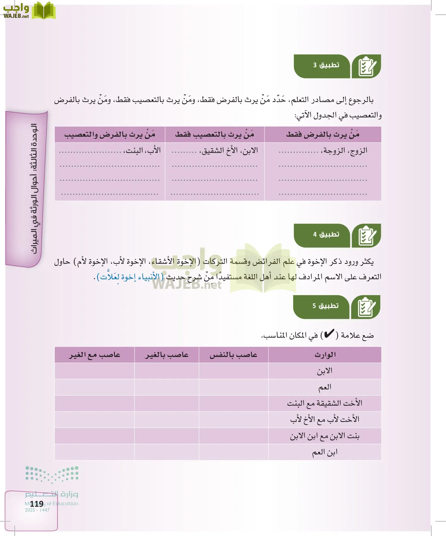 الفرائض page-118