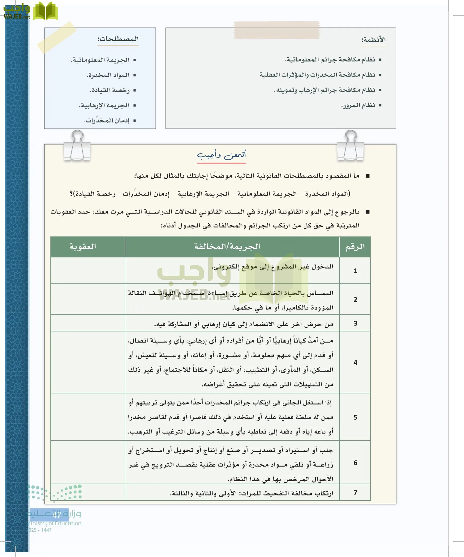 تطبيقات في القانون page-46