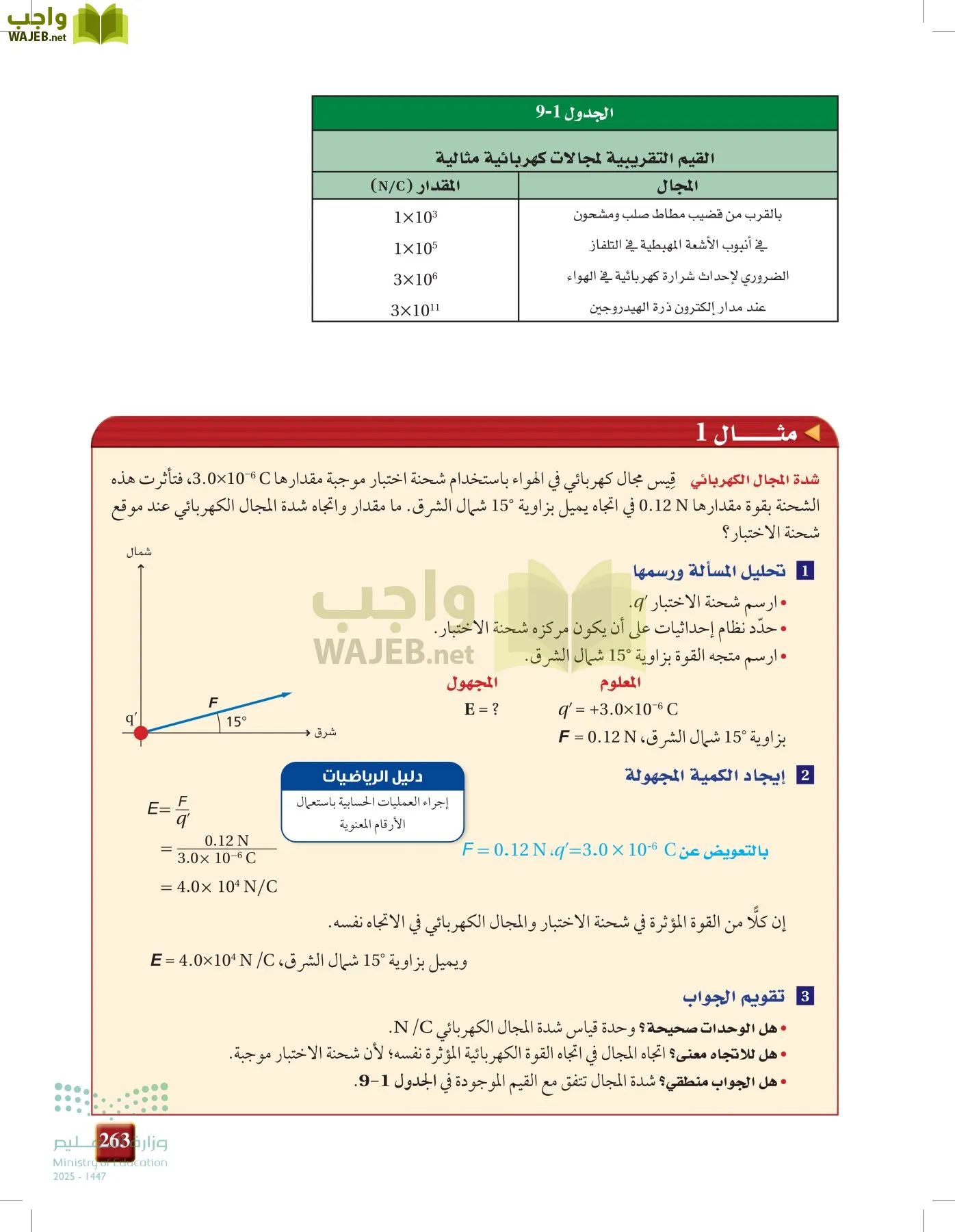 الفيزياء 1-3  الأول page-262
