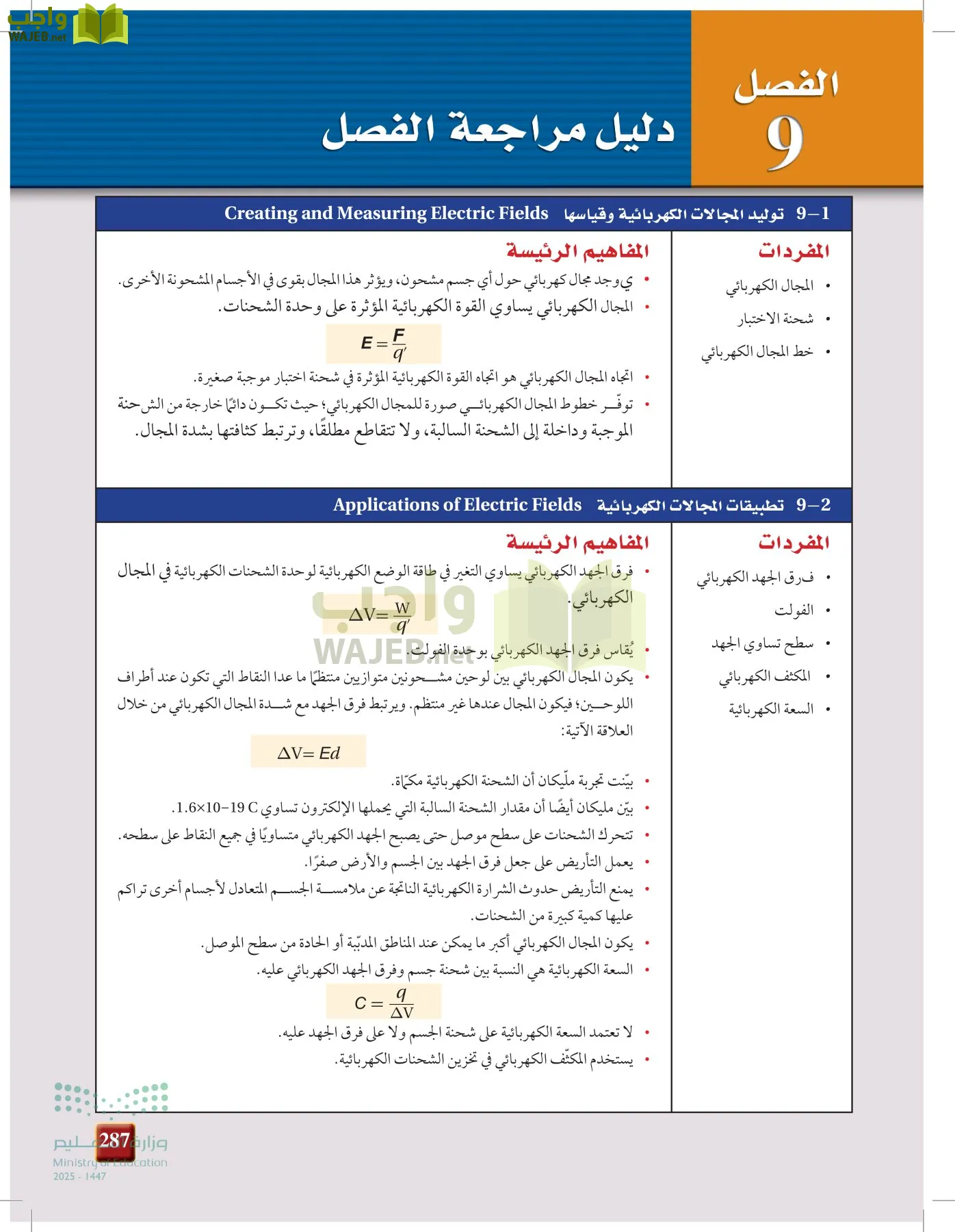 الفيزياء 1-3  الأول page-286