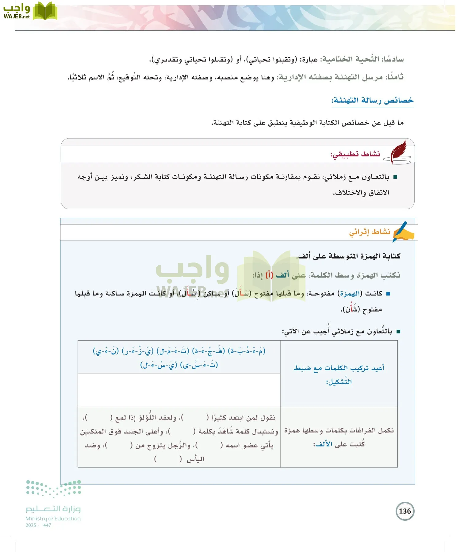 الكتابة الوظيفية و الإبداعية page-135