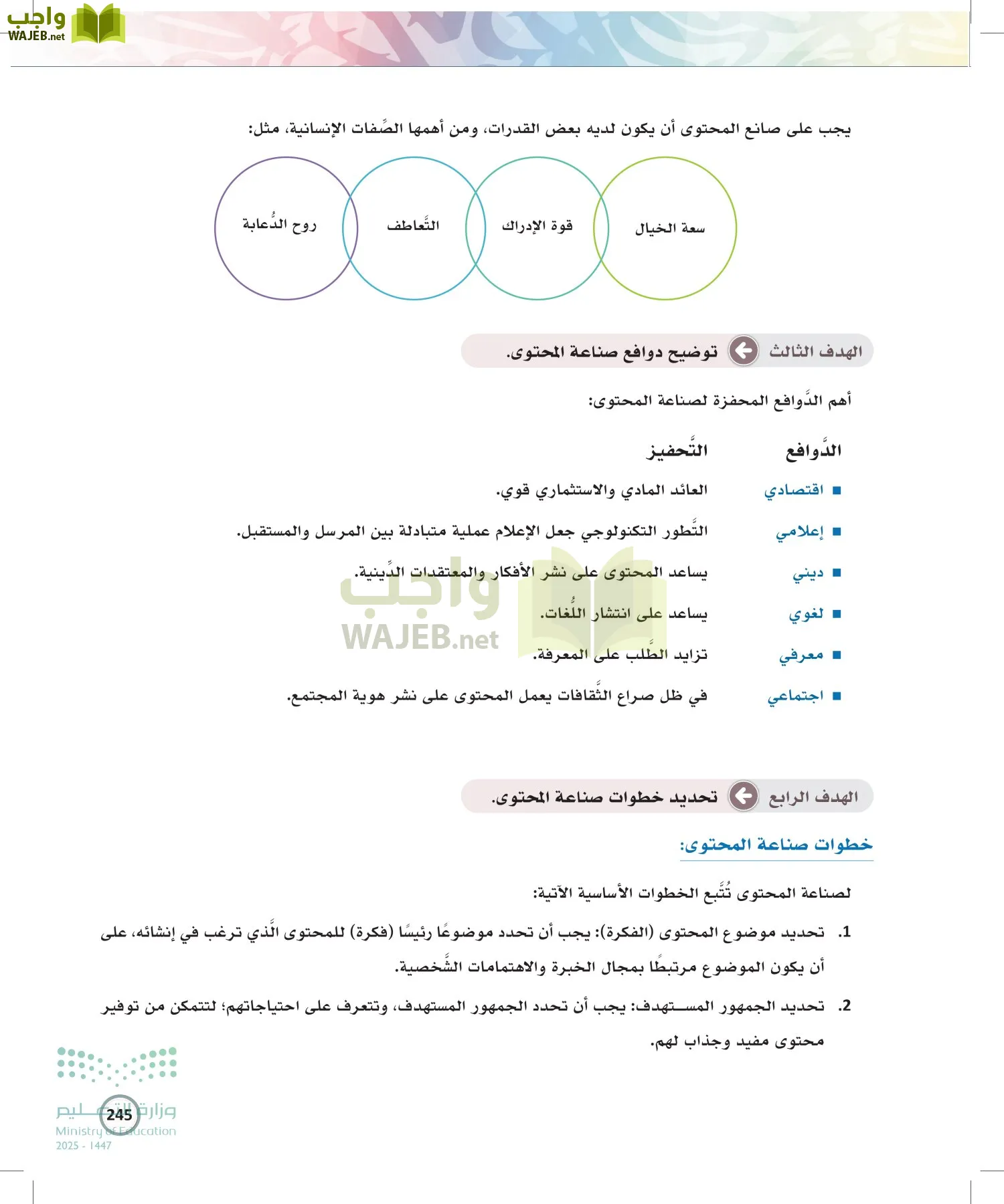 الكتابة الوظيفية و الإبداعية page-244