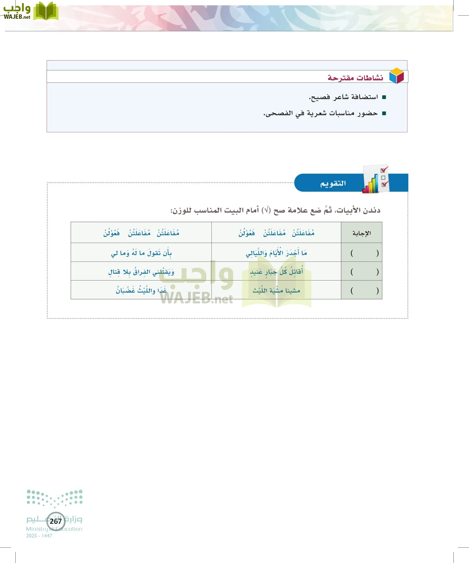 الكتابة الوظيفية و الإبداعية page-266