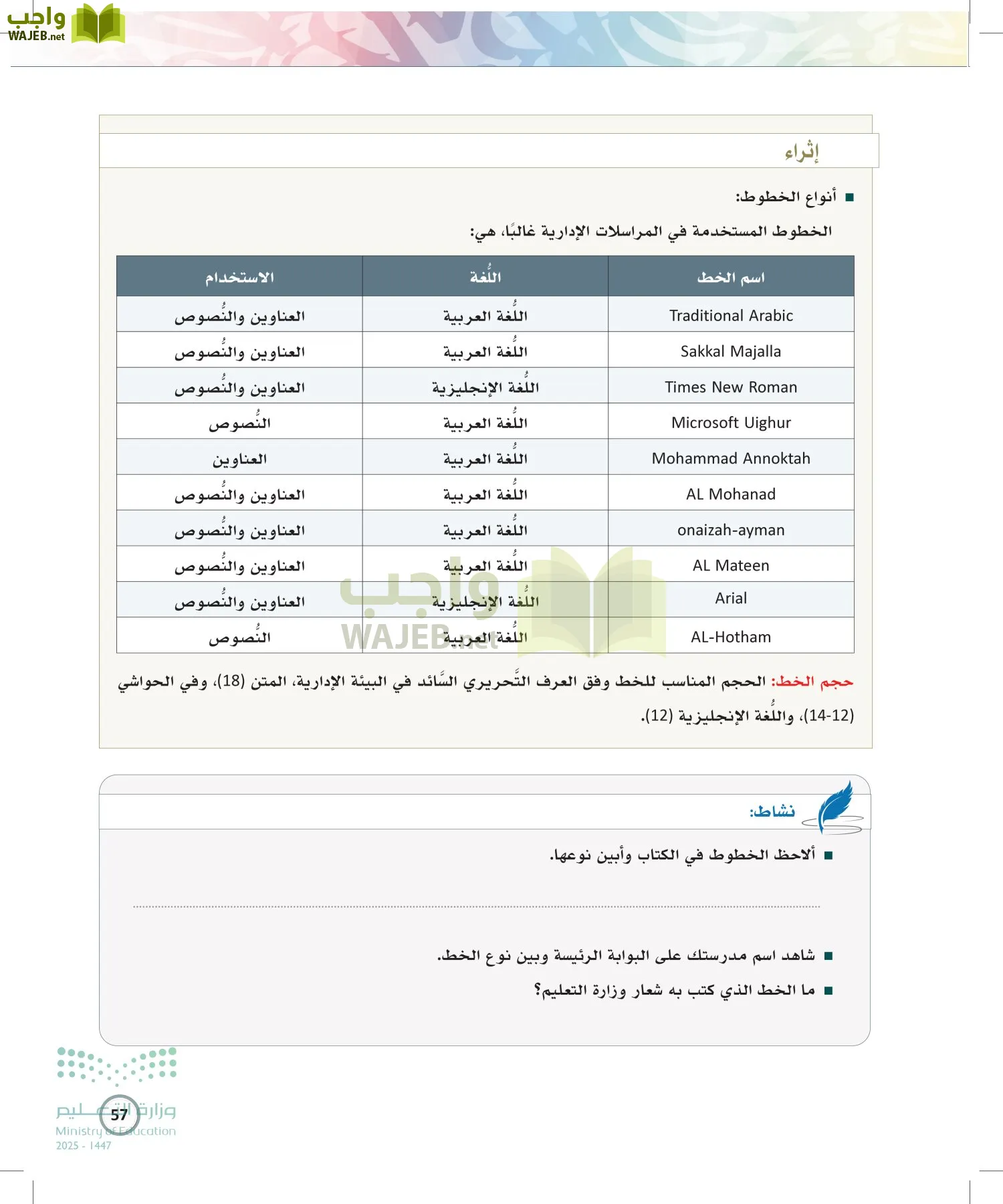 الكتابة الوظيفية و الإبداعية page-56
