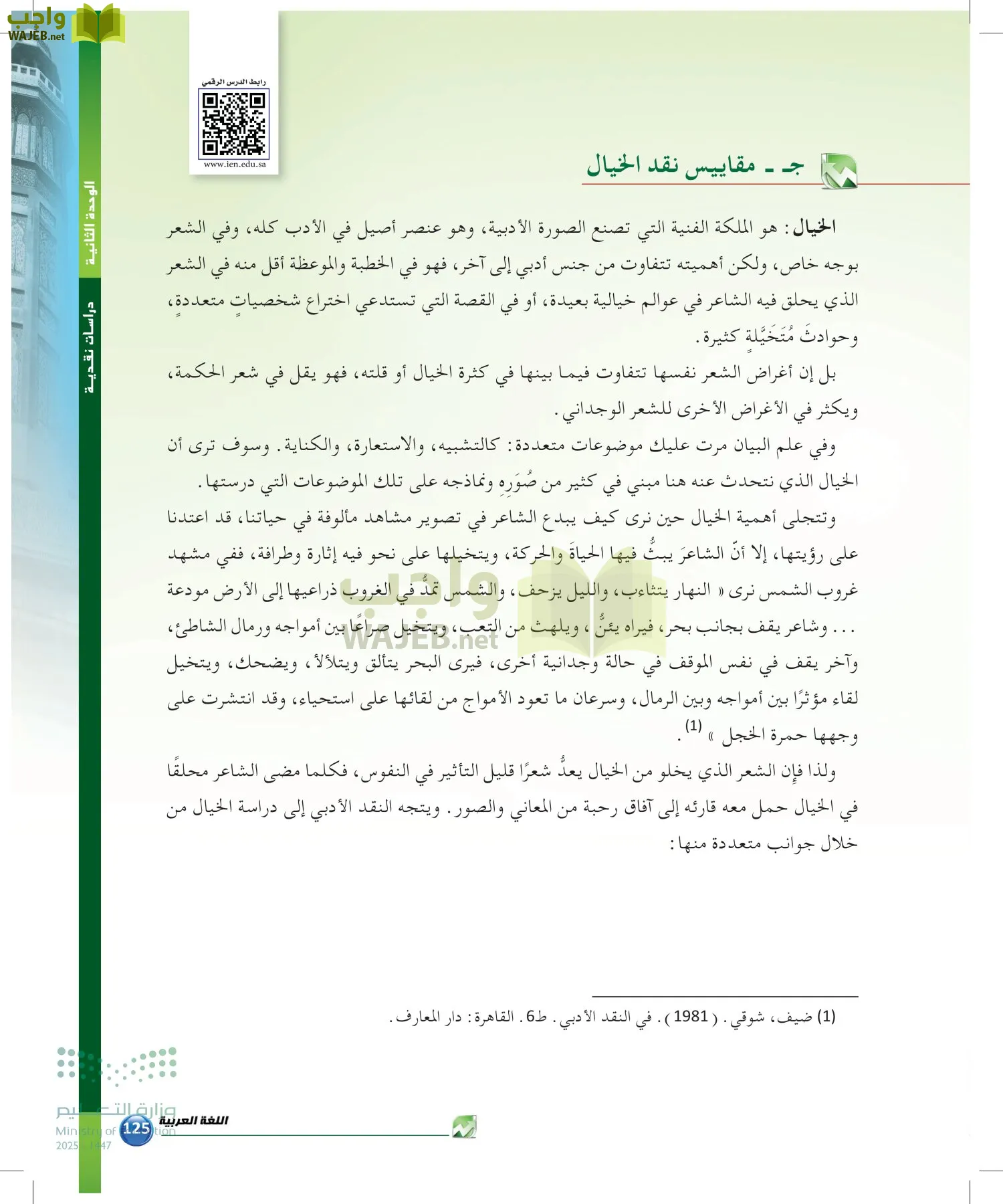 الدراسات البلاغية والنقدية page-124