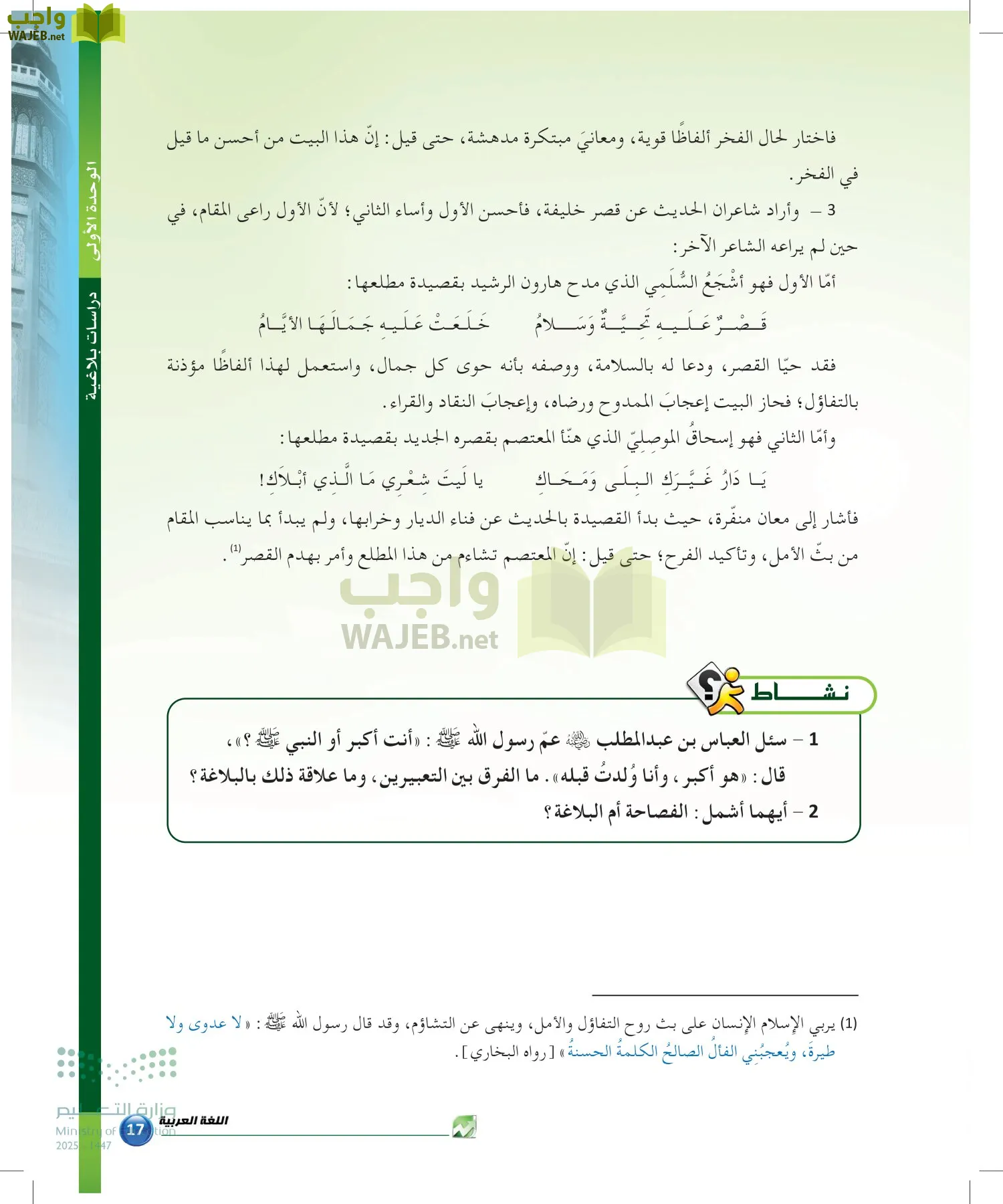 الدراسات البلاغية والنقدية page-16