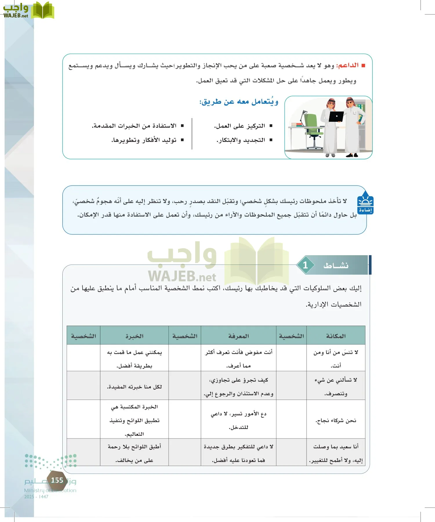 السكرتارية والإدارة المكتبية page-154