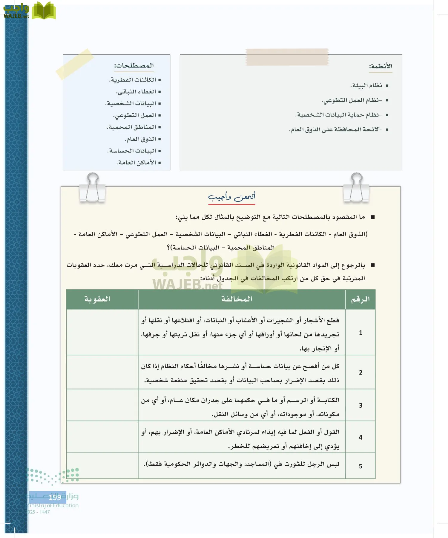 تطبيقات في القانون page-198
