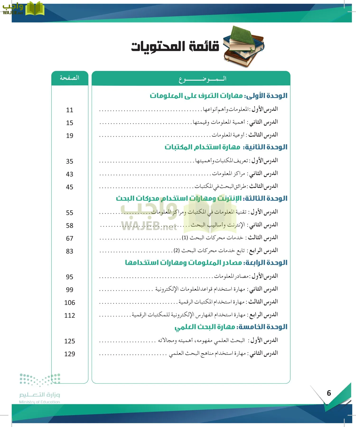 البحث والمصادر المعلومات page-5