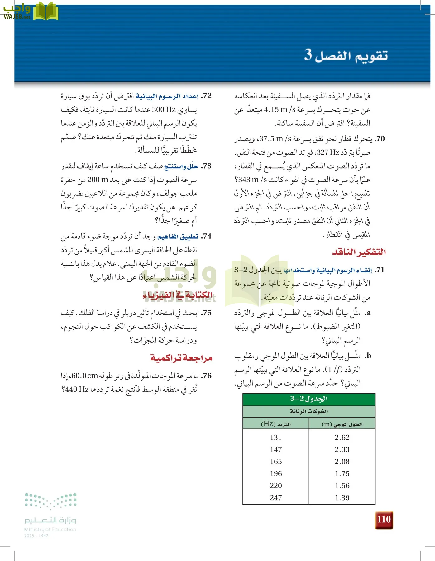 الفيزياء1-3  الفصل الأول page-109