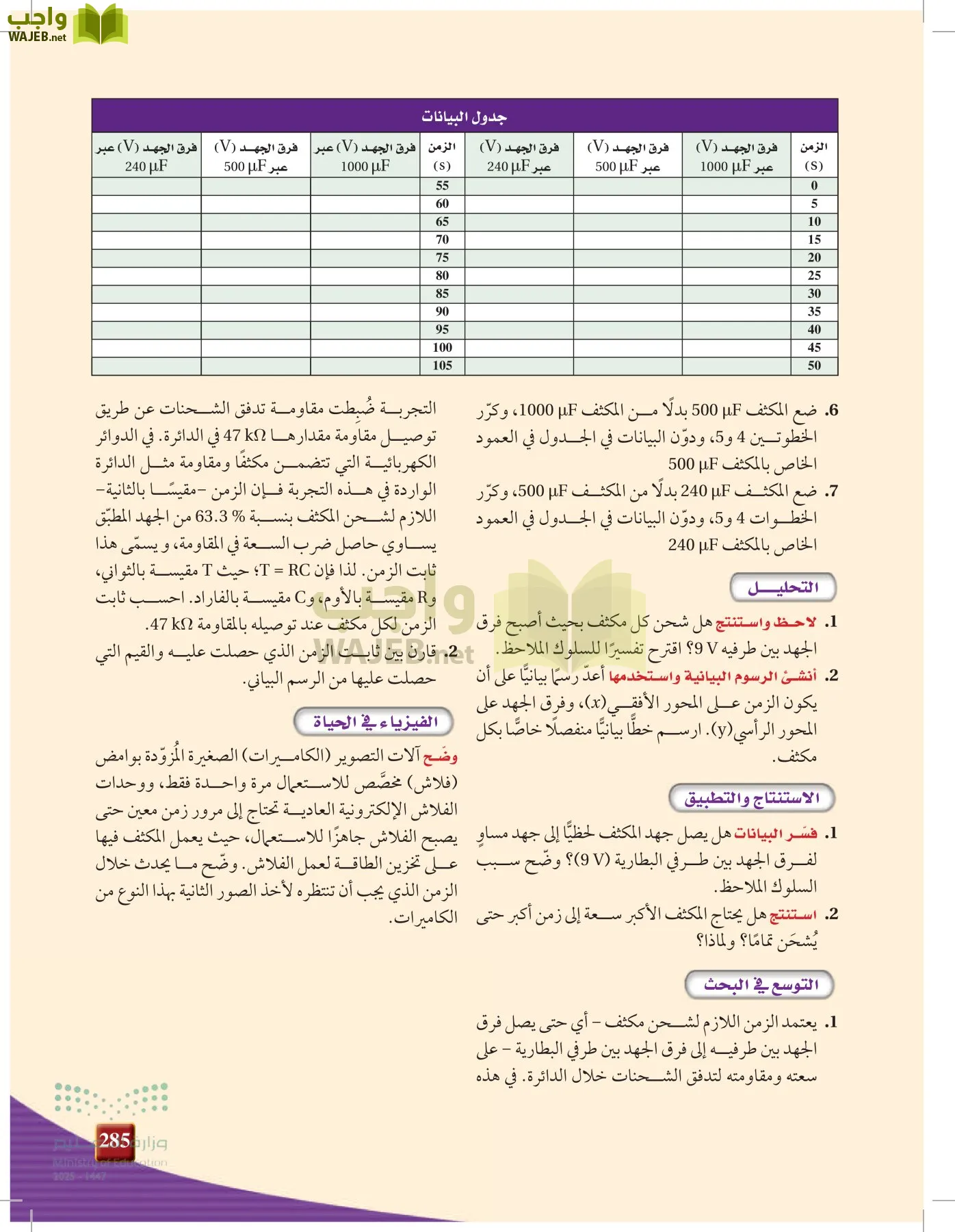 الفيزياء1-3  الفصل الأول page-284