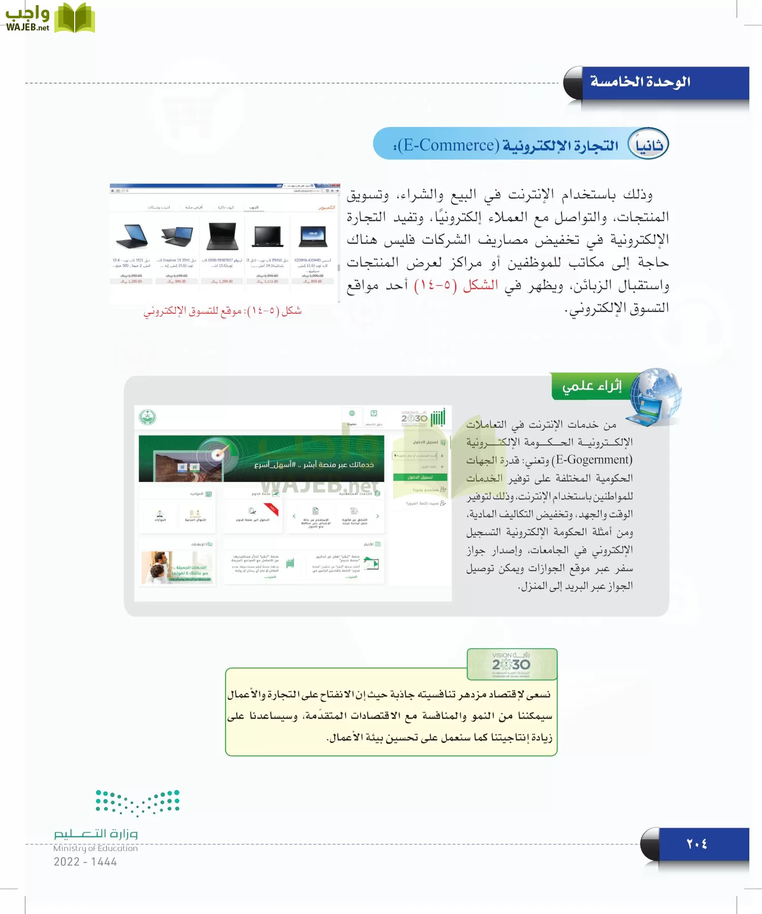 الحاسب وتقنية المعلومات page-204