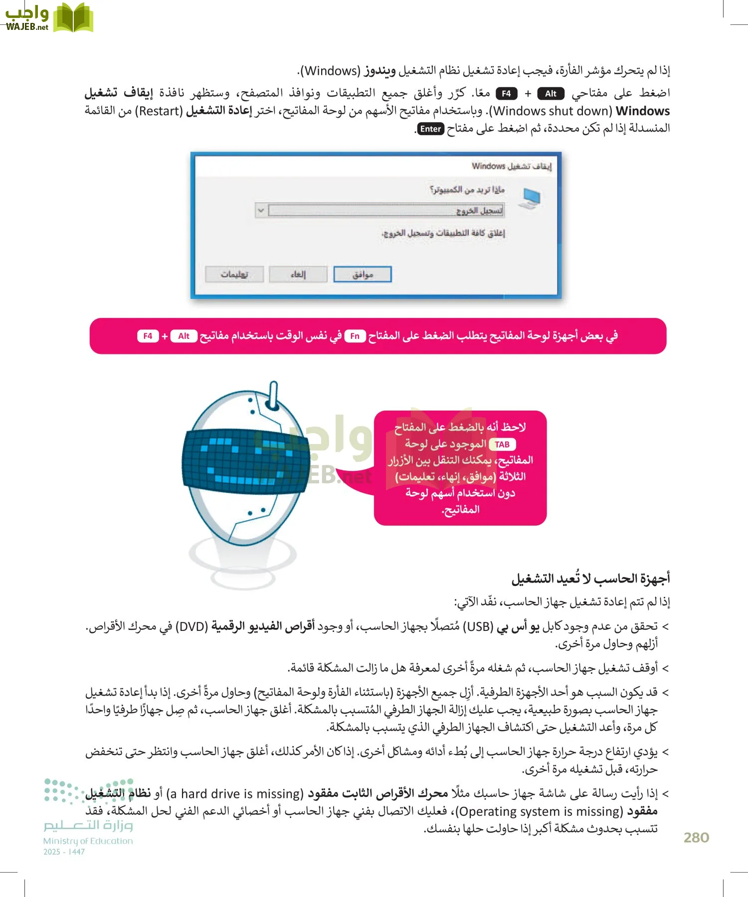 الحاسب وتقنية المعلومات page-280