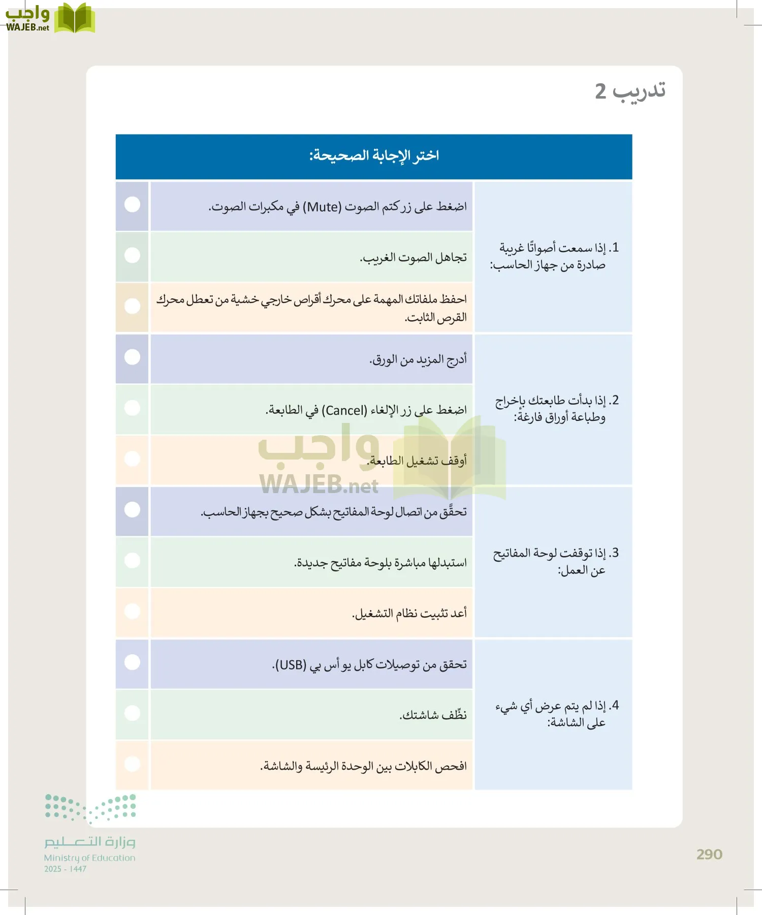 الحاسب وتقنية المعلومات page-290