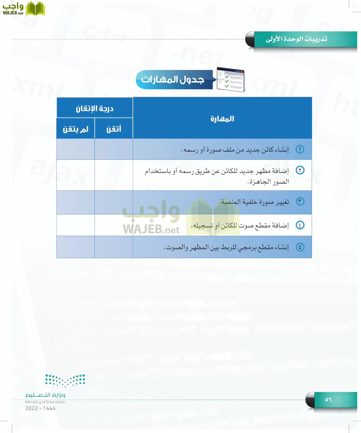 الحاسب وتقنية المعلومات page-55