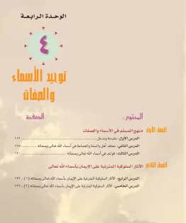 الوحدة الرابعة/توحيد الأسماء والصفات الوحدة الرابعة/توحيد الأسماء والصفات