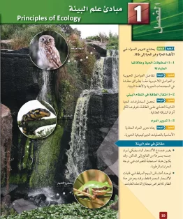 الفصل الاول/مبادئ علم البيئة الفصل الاول/مبادئ علم البيئة