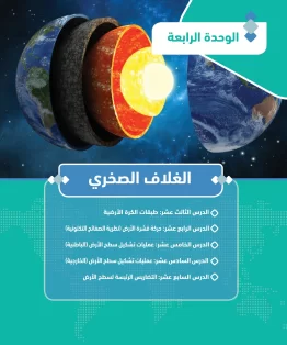 الوحدة الرابعة/الغلاف الصخري الوحدة الرابعة/الغلاف الصخري