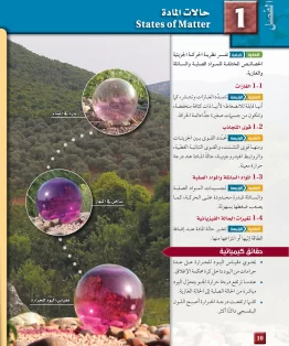 الفصل الاول/حالات المادة الفصل الاول/حالات المادة