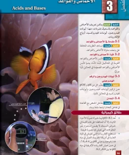 الفصل الثالث/الأحماض والقواعد الفصل الثالث/الأحماض والقواعد