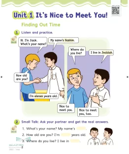 Unit 1: It’s Nice to Meet You Unit 1: It’s Nice to Meet You
