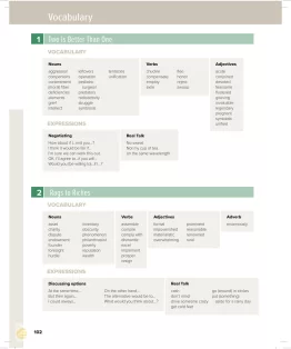Vocabulary Vocabulary