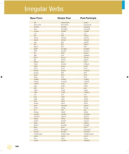 Irregular verbs Irregular verbs
