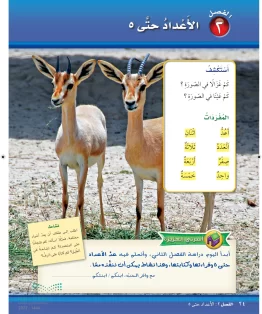 الرياضيات أول ابتدائي الفصل الاول