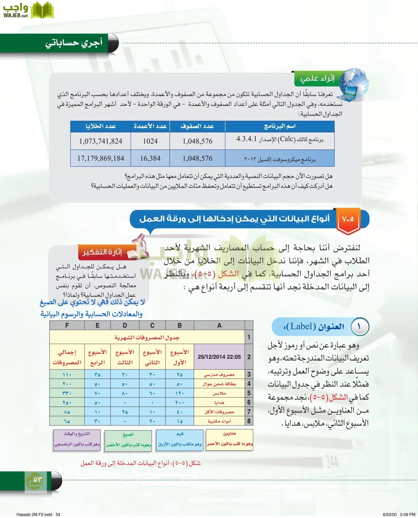 الحاسب وتقنية المعلومات page-52
