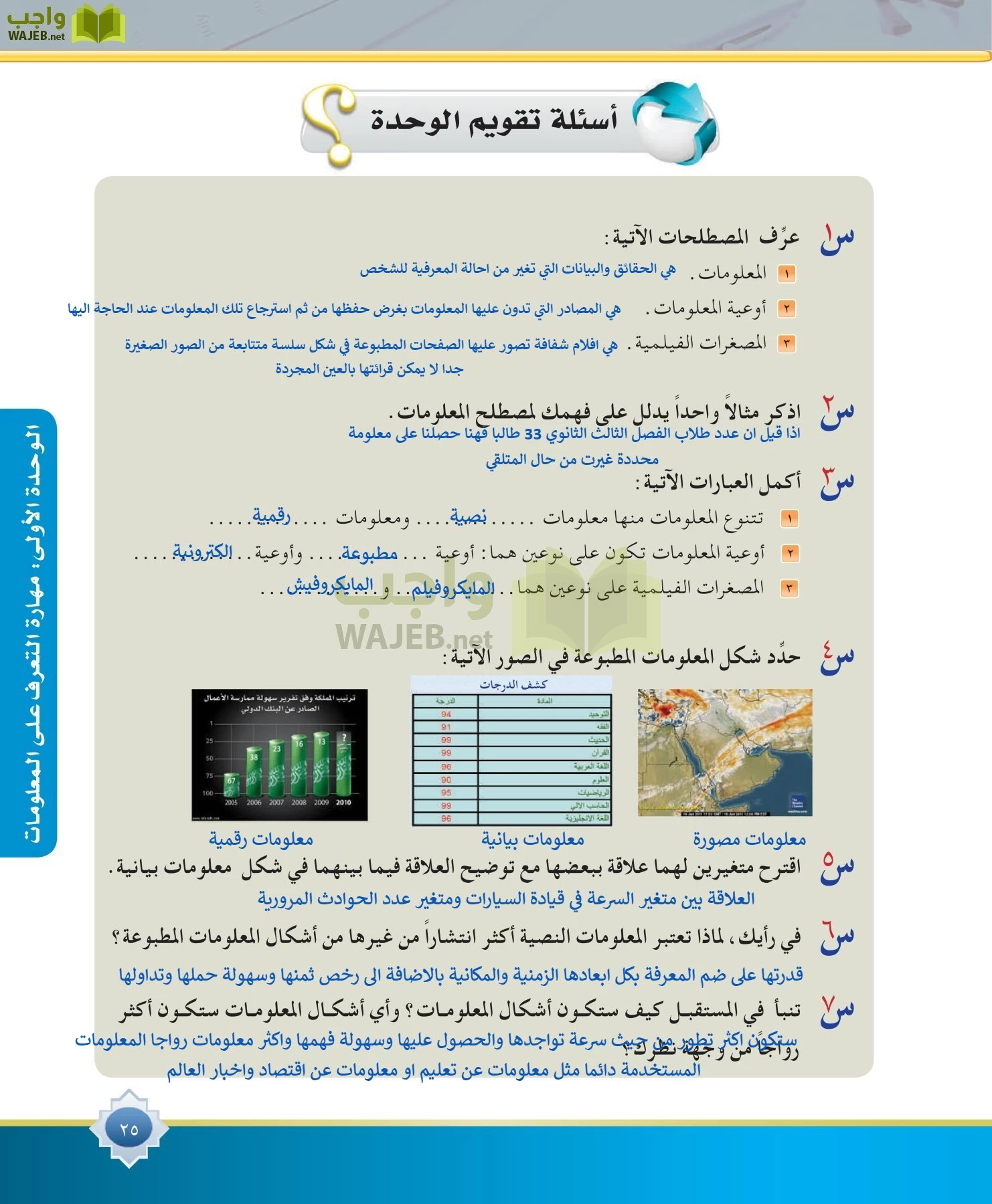 مهارات البحث مصادر التعلم مقررات page-25