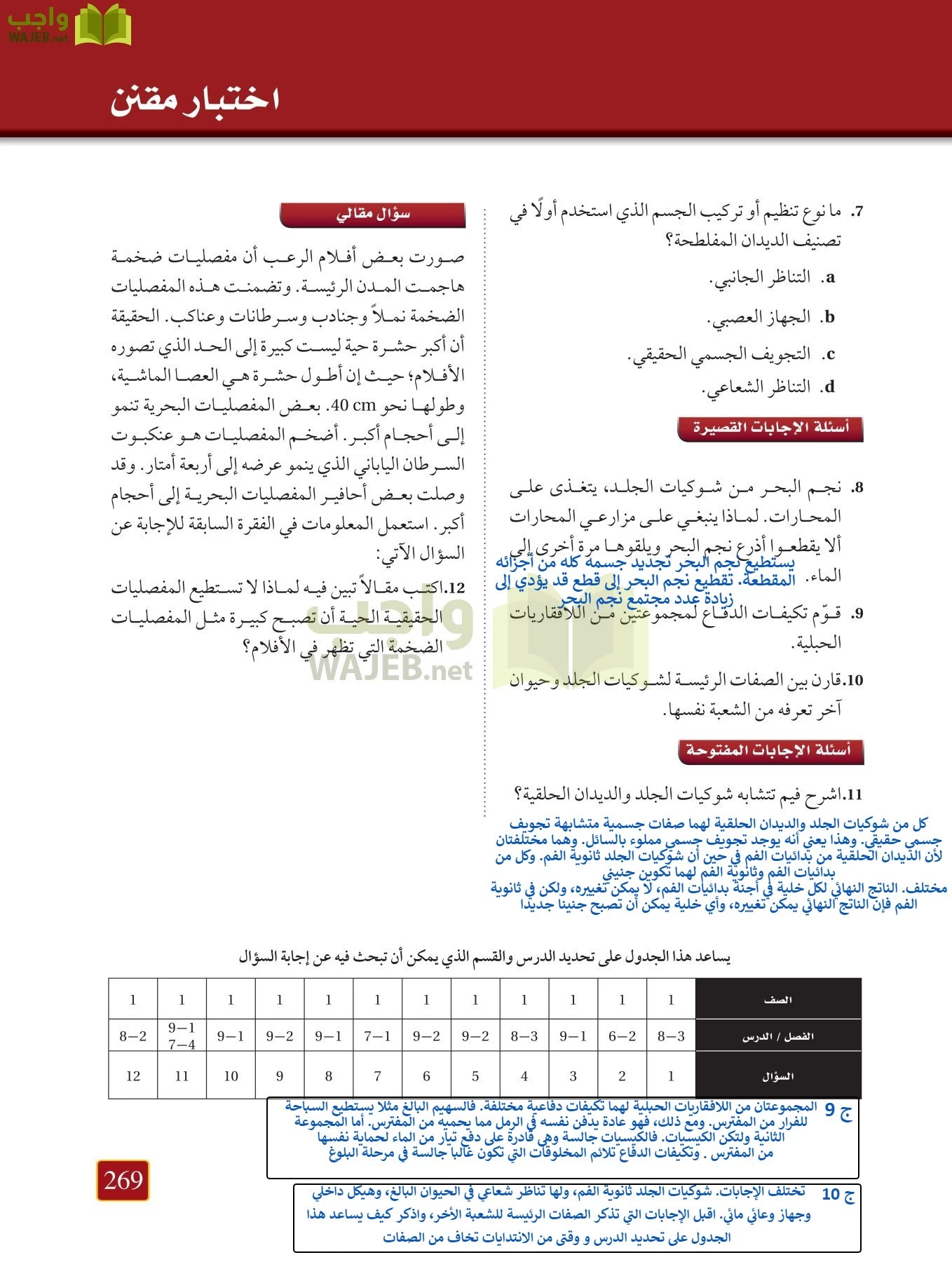 أحياء 1 مقررات page-268