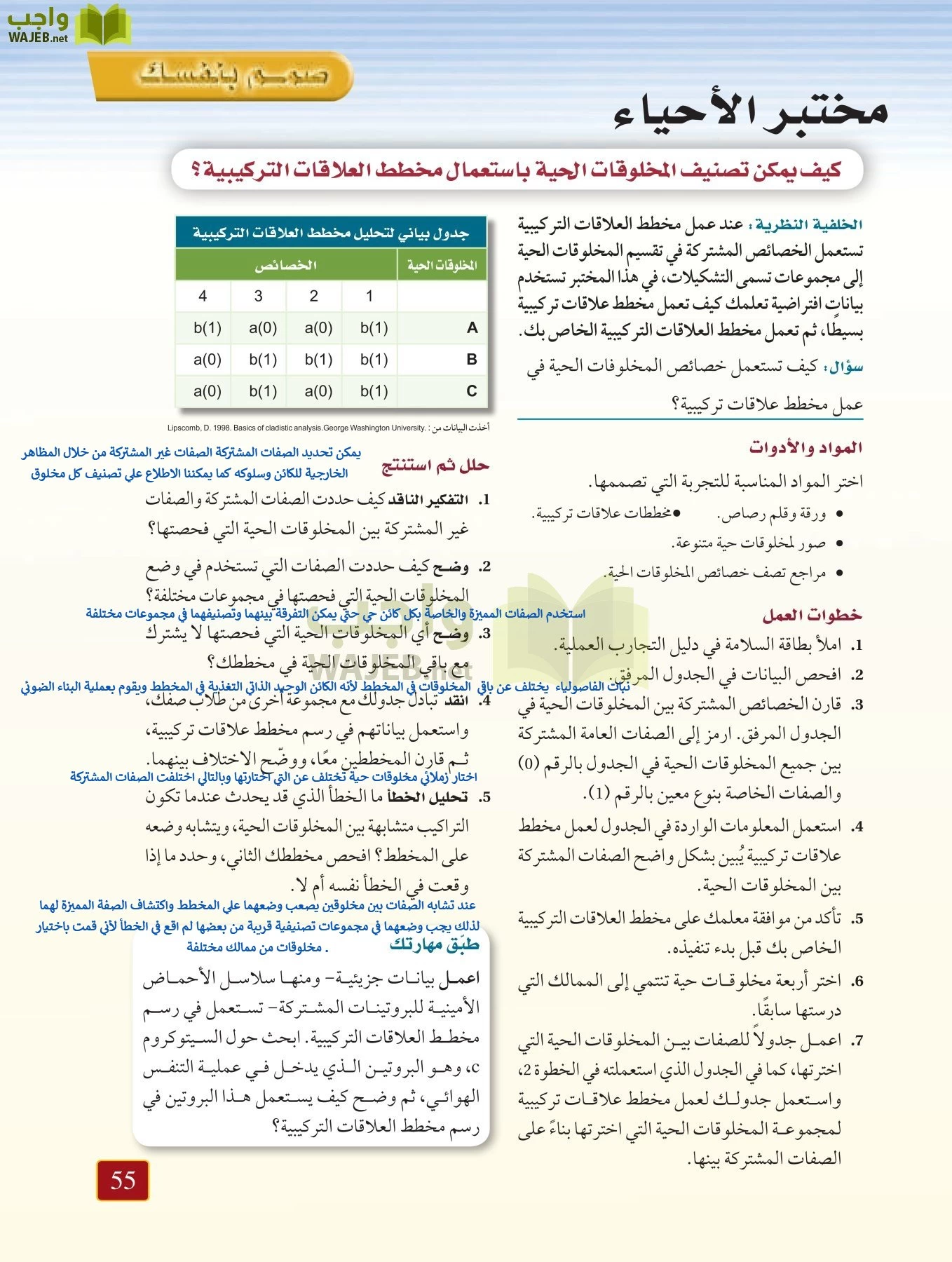 أحياء 1 مقررات page-54