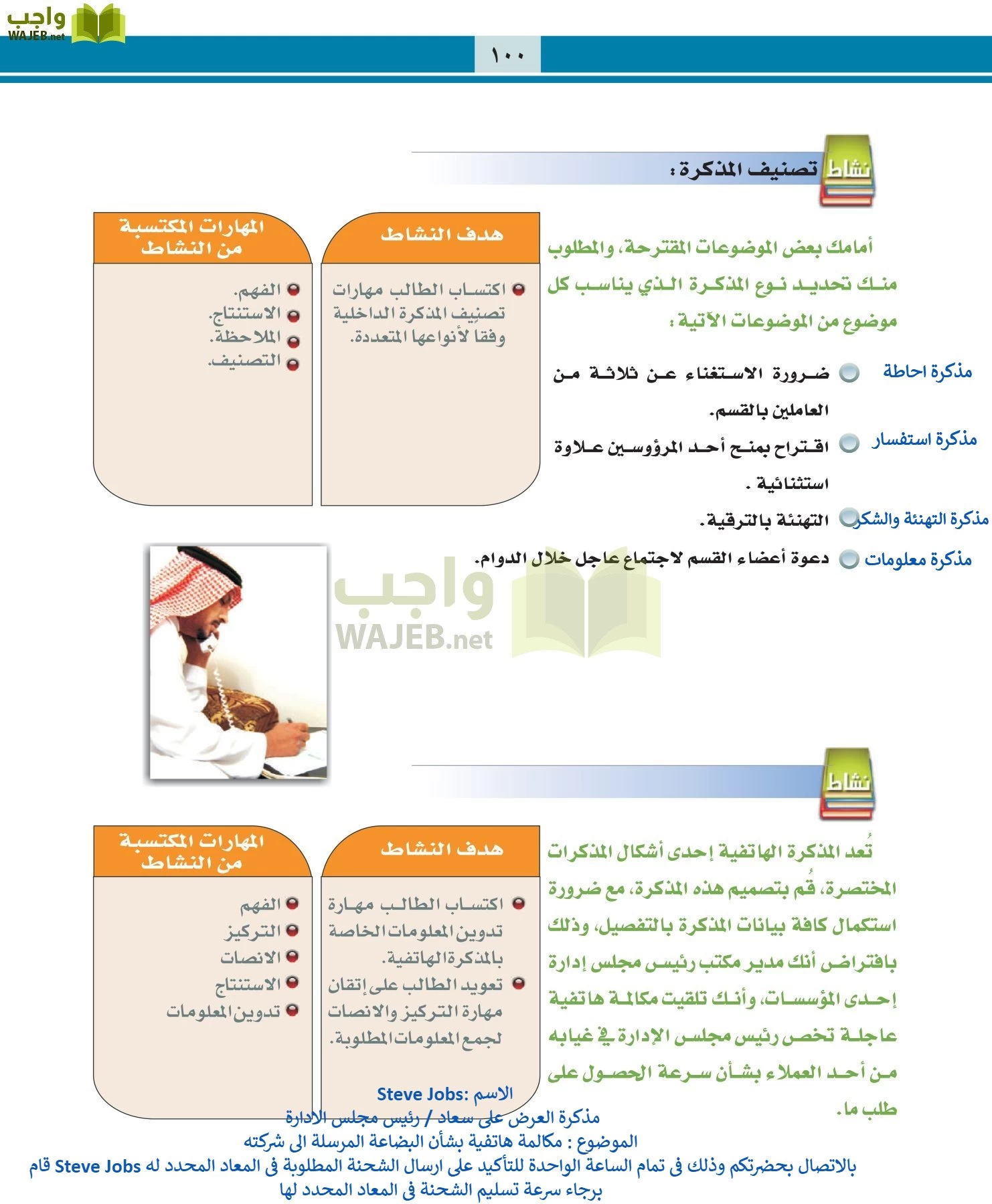 التربية المهنية مقررات page-100