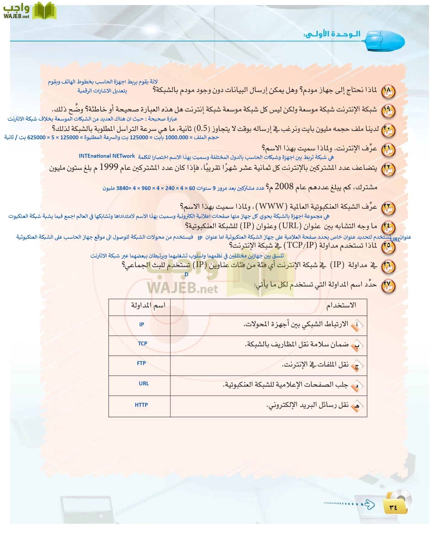 الحاسب وتقنية المعلومات 2 مقررات page-33