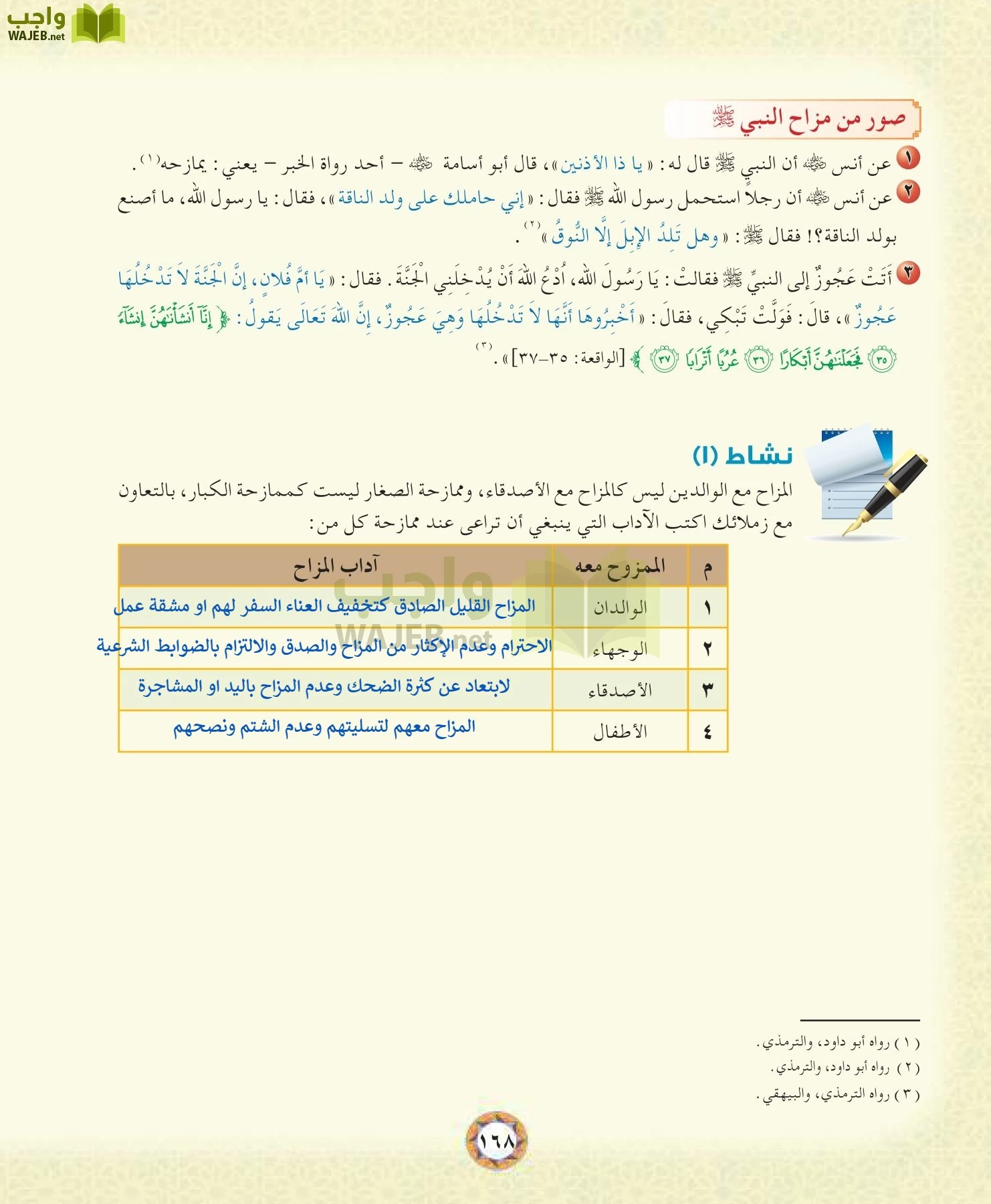 الحديث 1 مقررات page-168