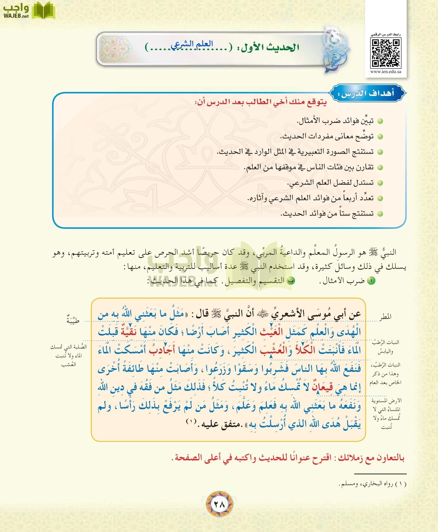 الحديث 1 مقررات page-28